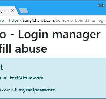 autofill password